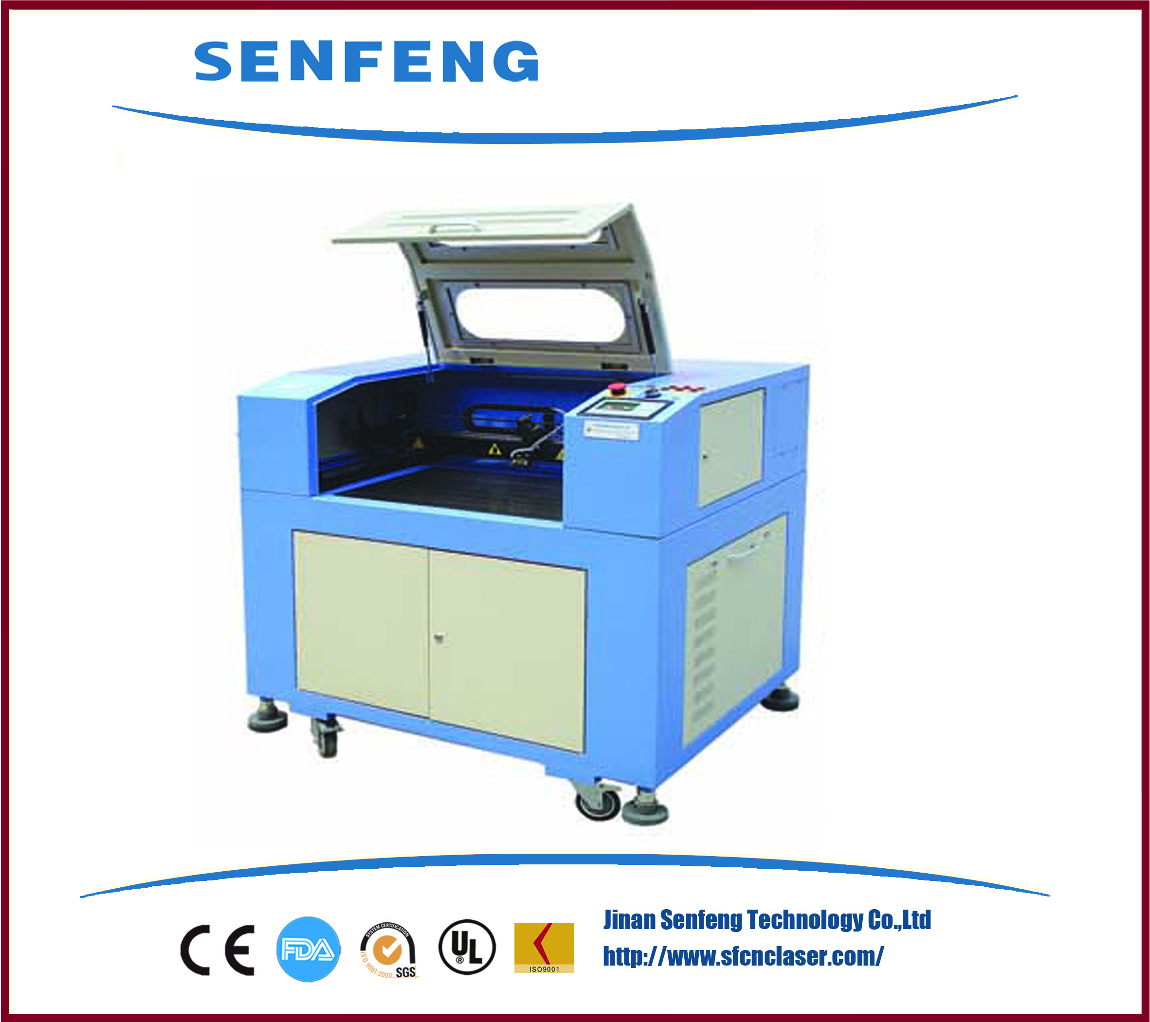 SF640 Laser engraving cutting machine